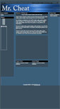 Mobile Screenshot of mrcheat.com